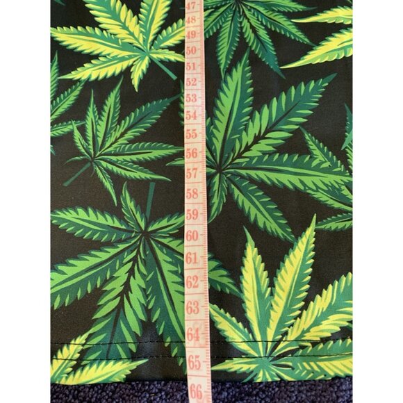 Black Milk Woah Dude Bodycon Dress Cannabis Leaf Print Weed Mary Jane Small - Picture 7 of 7